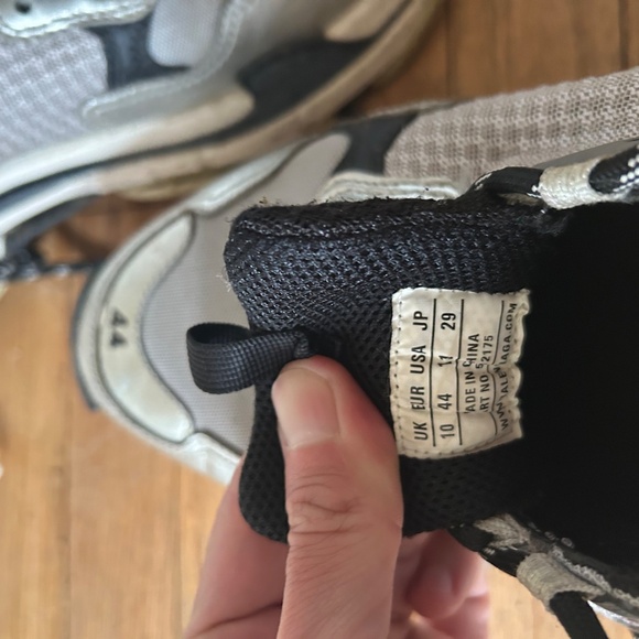 Balenciaga triple s sneaker shoes men 11 44 - Picture 5 of 5